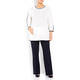 MARINA RINALDI KNITTED TUNIC WITH KANGAROO POCKET