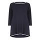 MARINA RINALDI KNITTED TUNIC BLACK
