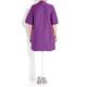 MARINA RINALDI purple long textured JACKET
