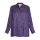 Marina Rinaldi Graphic Print Shirt Violet