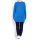 Marina Rinaldi blue wool a-line SWEATER