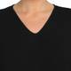 MARINA RINALDI BLACK COTTON AND LUREX SWEATER 