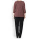 MARINA RINALDI JERSEY TOP MULBERRY