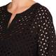 Marina Rinaldi Black Broderie Anglais Tunic