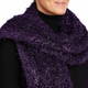 MARINA RINALDI SCARF LUREX PURPLE