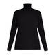 Marina Rinaldi Ribbed Polo Neck Black 