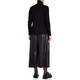 Marina Rinaldi Ribbed Polo Neck Black 