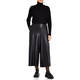 Marina Rinaldi Ribbed Polo Neck Black 