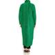 MASHIAH emerald pleated reversible cocktail COAT