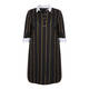 MAXIMA PINSTRIPE SHIRT DRESS