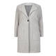 MAXIMA BOILED WOOL COAT GREY