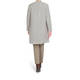 MAXIMA BOILED WOOL COAT GREY