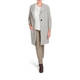 MAXIMA BOILED WOOL COAT GREY