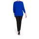 MAXIMA LONG SLEEVE JERSEY TOP BLUETTE