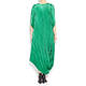 MASHIAH PLEATED DRESS WITH THREE QUARTER SLEEVES