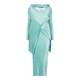 MASHIAH MINT GREEN PLEATED DRESS + JACKET 