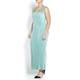MASHIAH MINT GREEN PLEATED DRESS + JACKET 