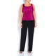 MASHIAH FUCHSIA TWINSET SATIN PLISSE