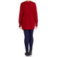 ELENA MIRO 100% WOOL SWEATER RED