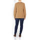 ELENA MIRO WOOL AND CASHMERE BLEND SWEATER CAMEL