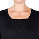 ELENA MIRO BLACK SWEATER WITH DIAMANTE DETAIL 