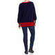 ELENA MIRO PURE WOOL SWEATER NAVY