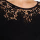 ELENA MIRO WOOL BLEND SWEATER BLACK