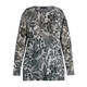 ELENA MIRO FLORAL PRINT SWEATER GREEN