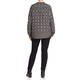 ELENA MIRO CHAIN PRINT TUNIC BLACK