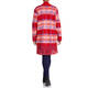 ELENA MIRO LONG FRINGED CARDIGAN RED