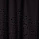 ELENA MIRO COTTON POPLIN BRODERIE ANGLAISE DRESS BLACK