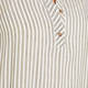 ELENA MIRO CANDY STRIPE DRESS OLIVE