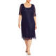 ELENA MIRO LACE DRESS NAVY