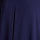 ELENA MIRO GEORGETTE DRESS AND SCARF NAVY