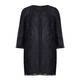 ELENA MIRO NAVY LACE LONG JACKET