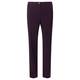 ELENA MIRO BORDEAUX SATIN BACK CREPE TROUSERS