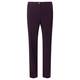 ELENA MIRO BORDEAUX SATIN BACK CREPE TROUSERS