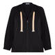 ELENA MIRO HOODY BLACK ZIP UP