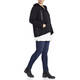 ELENA MIRO QUILTED HOODY BLACK