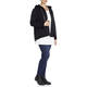 ELENA MIRO QUILTED HOODY BLACK