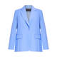 ELENA MIRO SINGLE BREASTED BLAZER SOFT BLUE