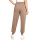 ELENA MIRO KNITTED TROUSERS CAMEL