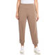 ELENA MIRO KNITTED TROUSERS CAMEL