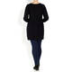 ELENA MIRO KNITTED TUNIC BLACK