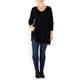 ELENA MIRO KNITTED TUNIC BLACK
