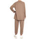 ELENA MIRO KNITTED TUNIC CAMEL