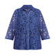 ELENA MIRO LACE SHIRT DENIM