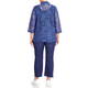 ELENA MIRO LACE SHIRT DENIM
