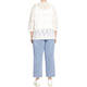 ELENA MIRO BRODERIE ANGLAISE SHIRT WHITE
