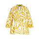 ELENA MIRO PURE COTTON SHIRT YELLOW 